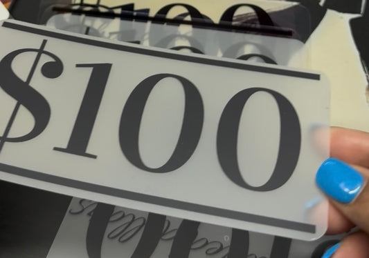 Cash Placeholder — Double Line