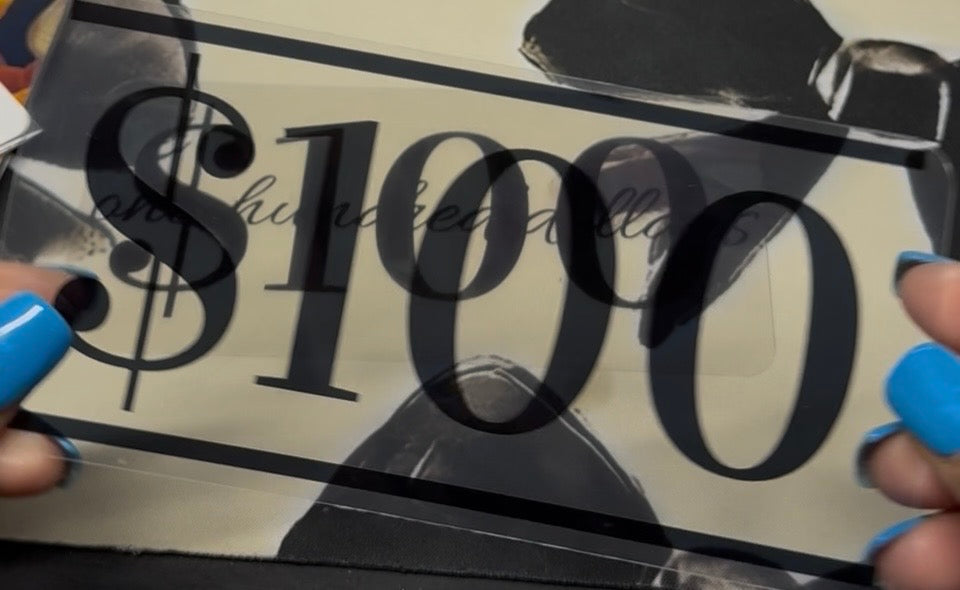 Cash Placeholder — Double Line