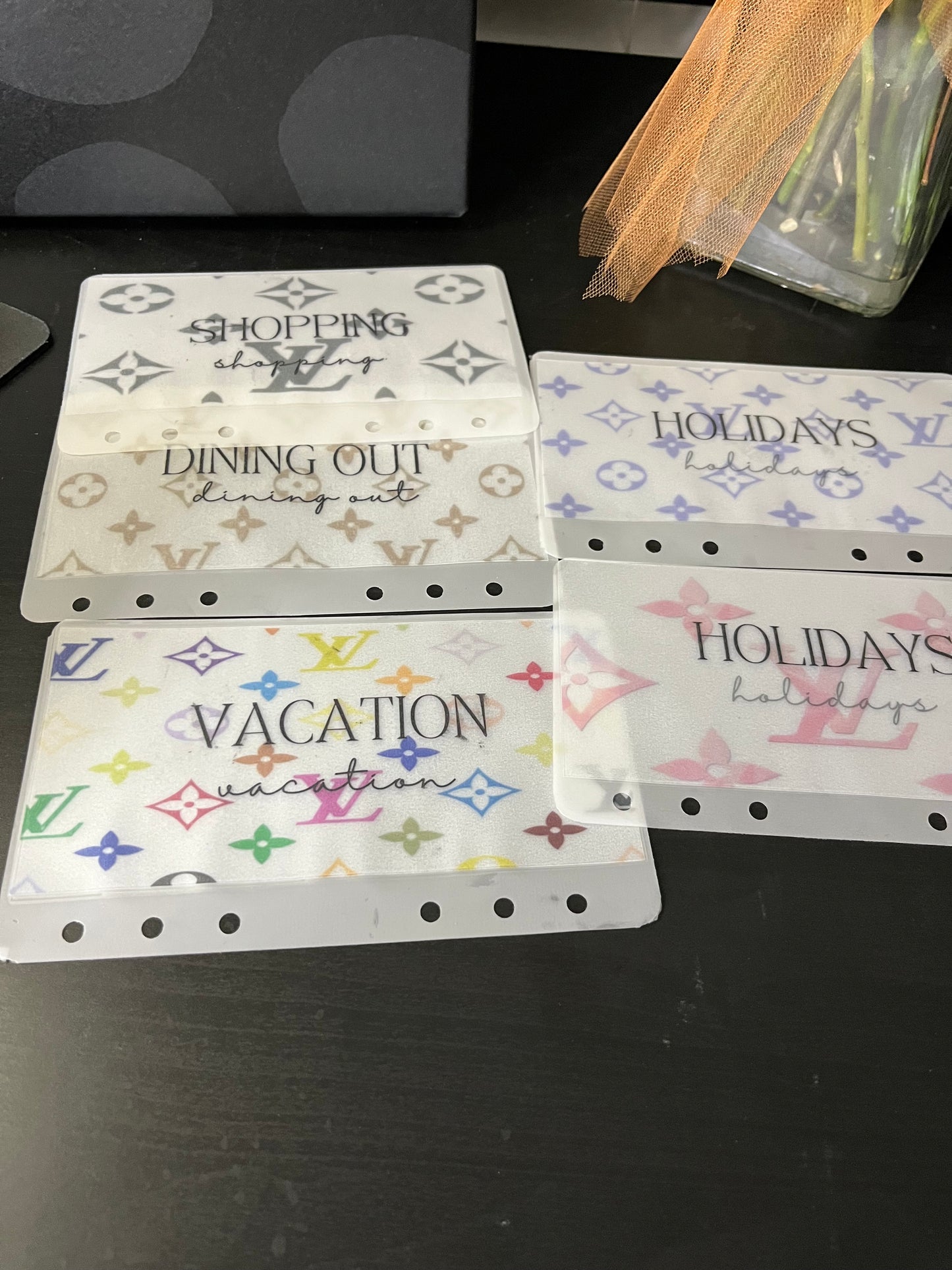Luxe Matte Vellum Cash Envelopes -A5 Size