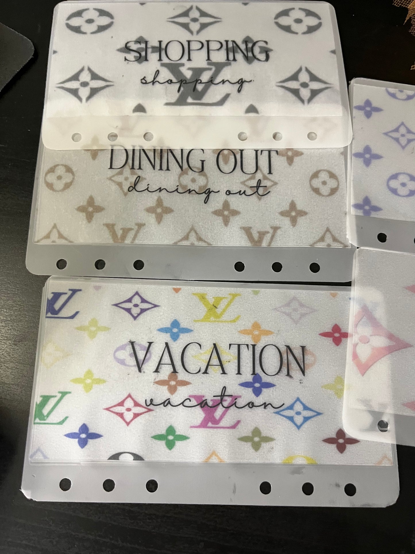 Luxe Matte Vellum Cash Envelopes -A5 Size