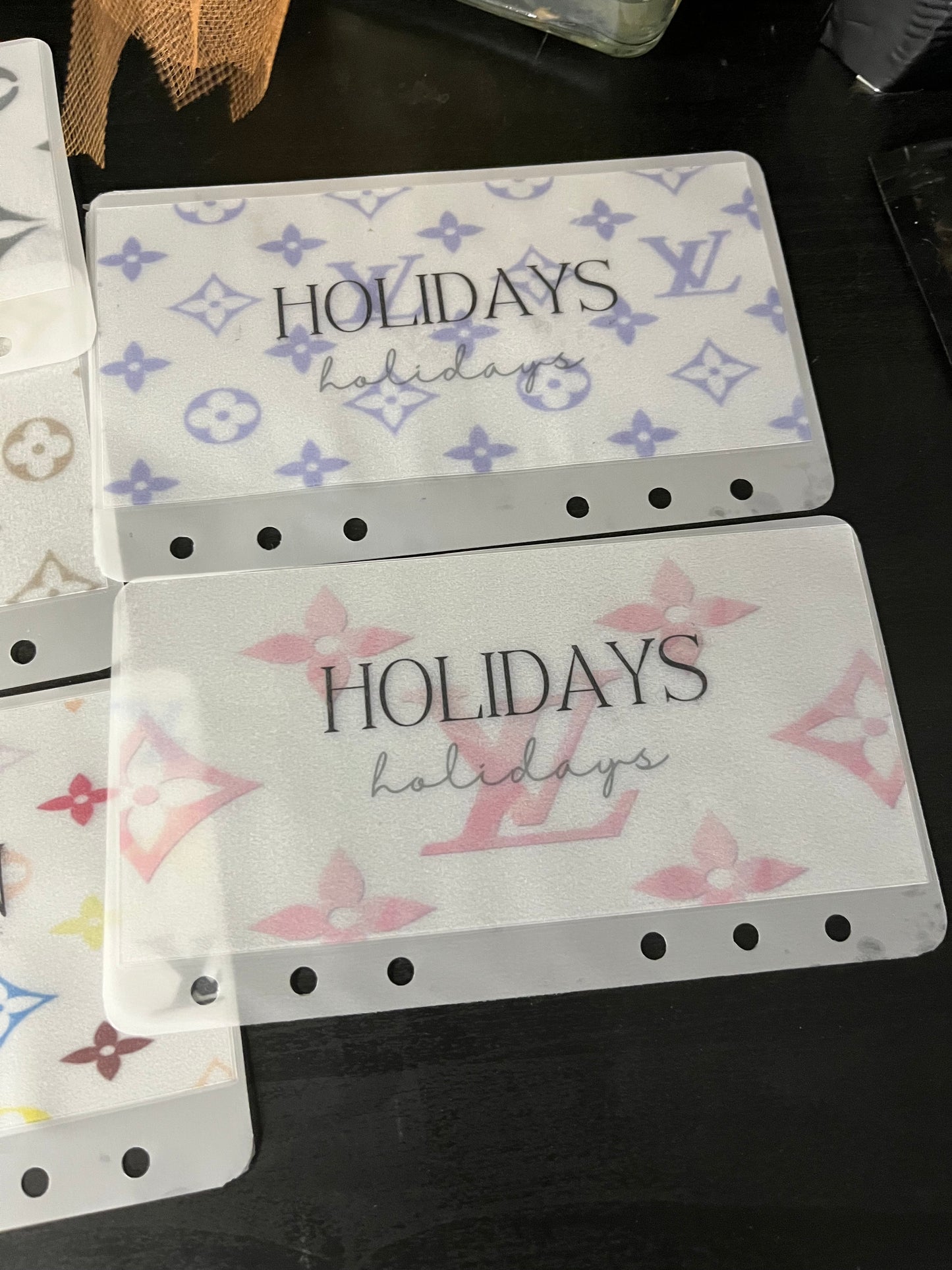 Luxe Matte Vellum Cash Envelopes -A5 Size