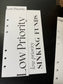 Low/High Priority Dashboard-Bookmark Combo