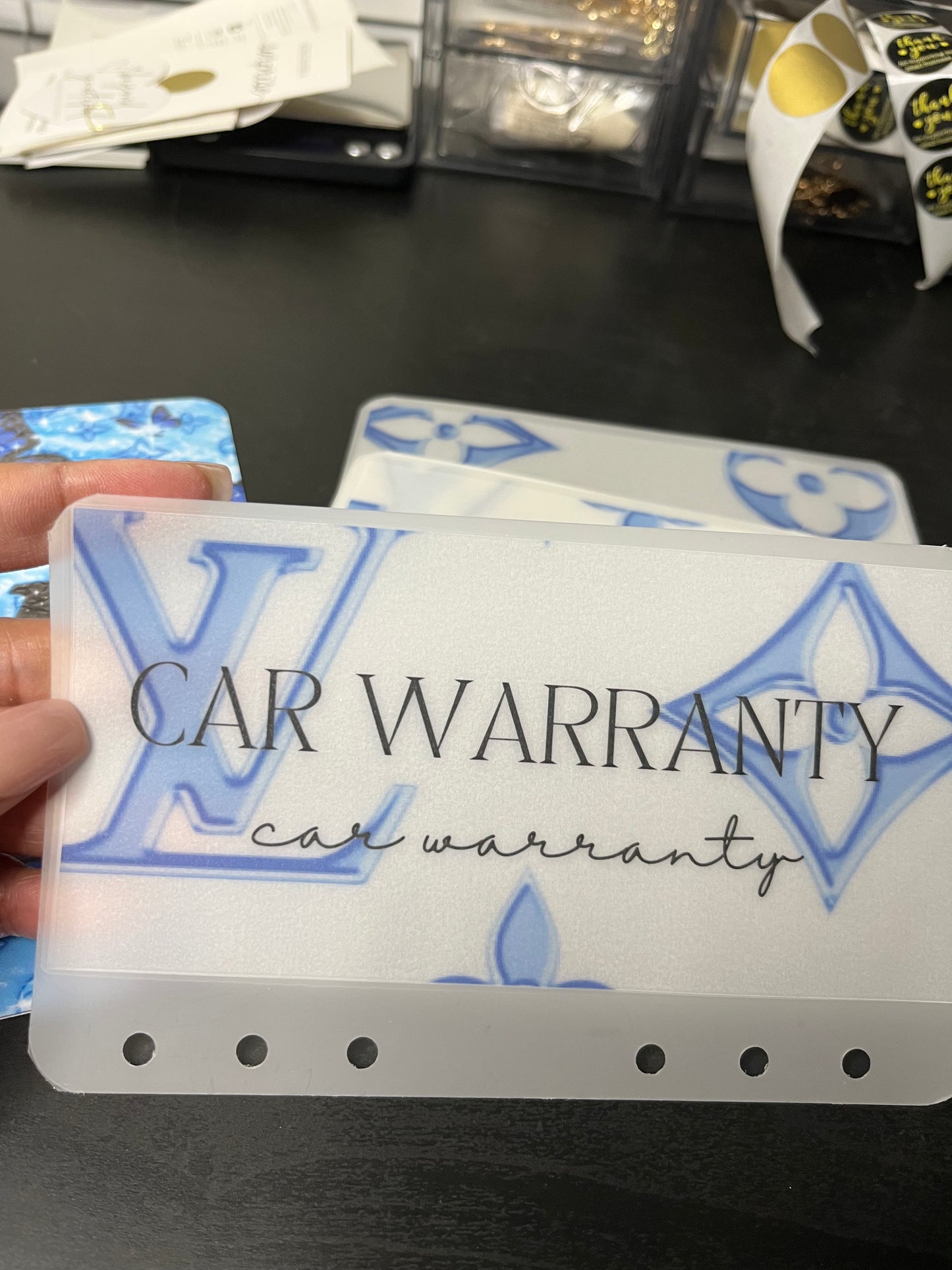 Luxe Matte Vellum Cash Envelopes -A5 Size