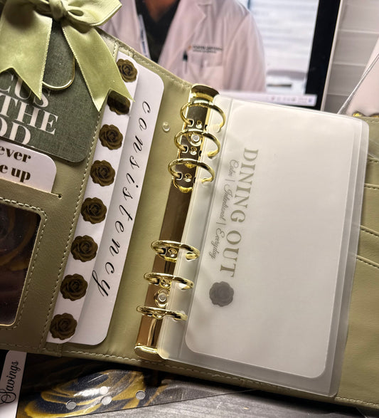The Harlow Olive Cash Stuffing Binder Bundle – Complete Setup