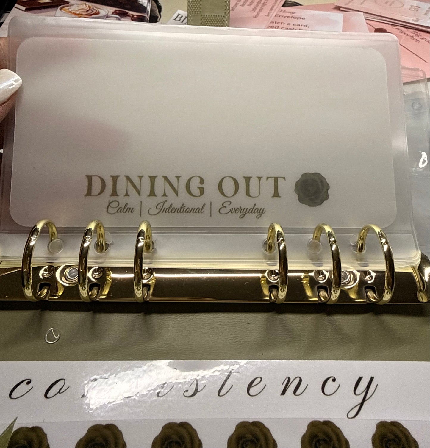 The Harlow Olive Cash Stuffing Binder Bundle – Complete Setup