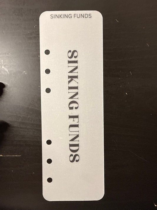 Minimalist Budget Bookmark | Multiple Options