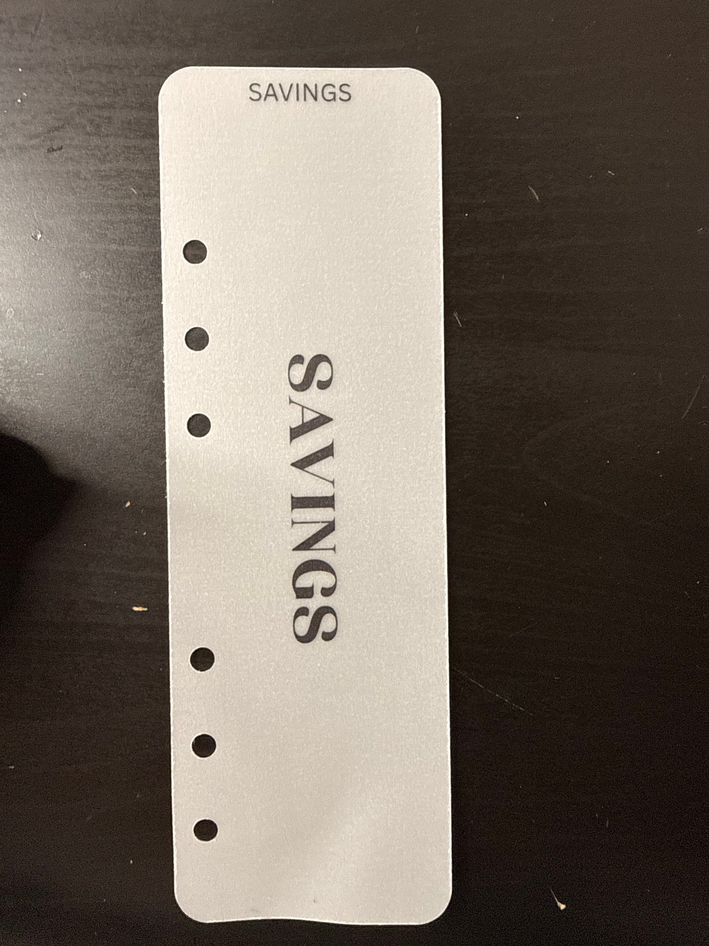 Minimalist Budget Bookmark | Multiple Options