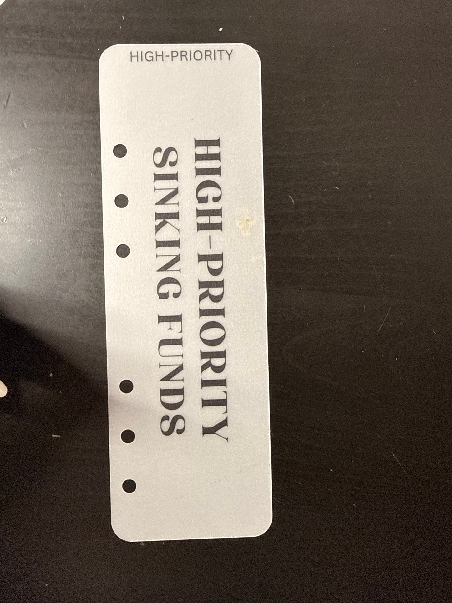 Minimalist Budget Bookmark | Multiple Options