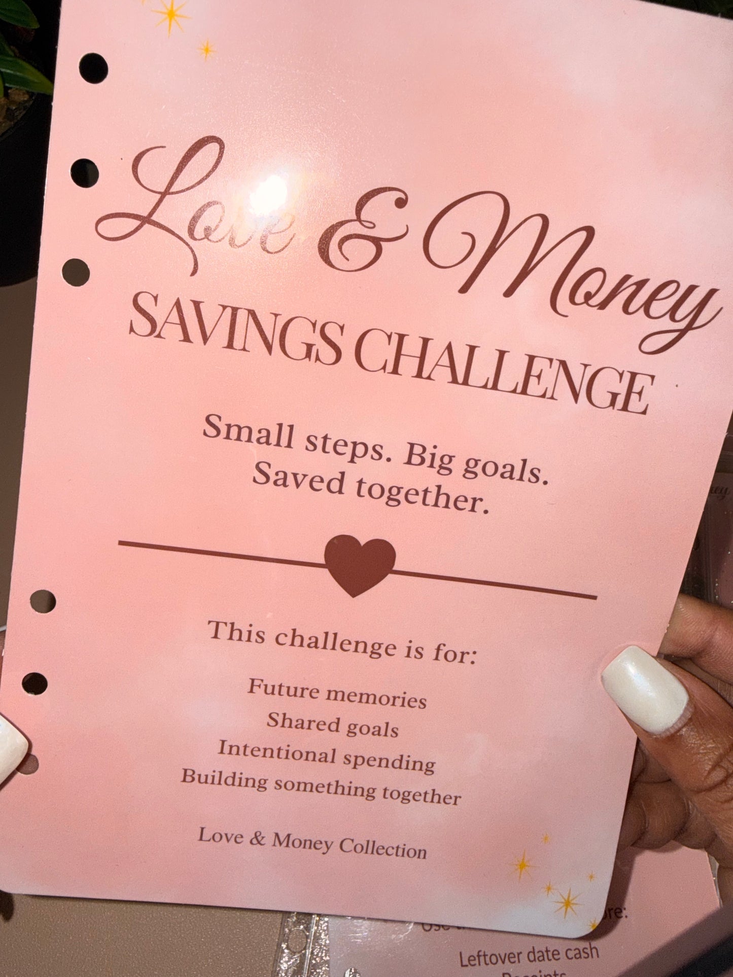 LOVE & MONEY – DATE NIGHT POCKET KIT (A5)