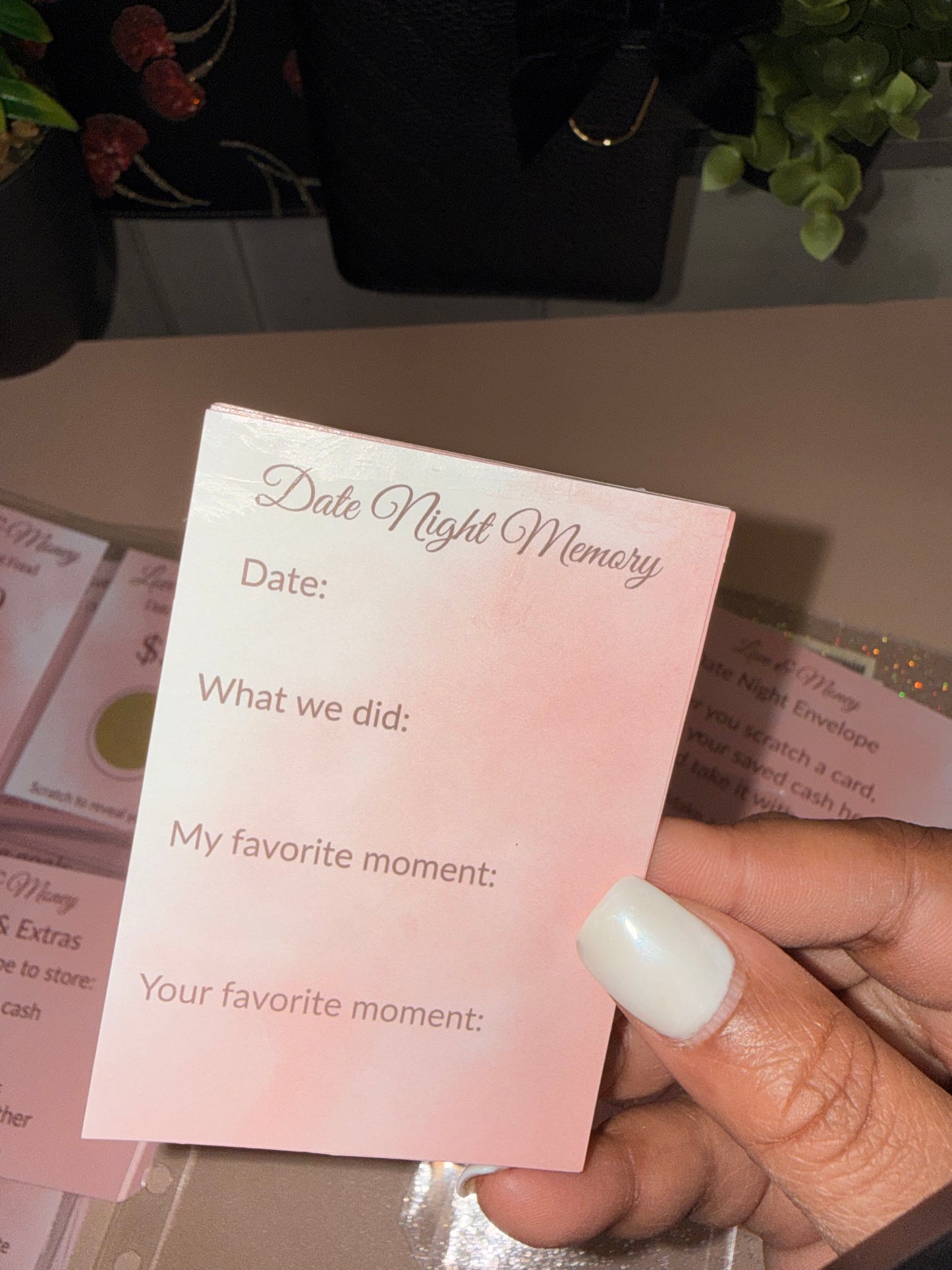 LOVE & MONEY – DATE NIGHT POCKET KIT (A5)