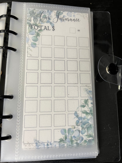 Flowers One month Ahead Binder Bundle