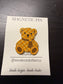 Teddy Magnetic Pin — Multiple Color Options
