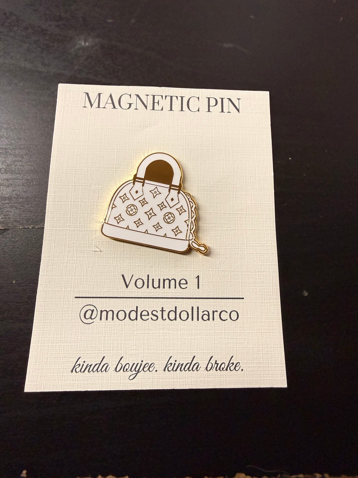 OOPSIE |Purse Magnetic Pin — Multiple Color Options