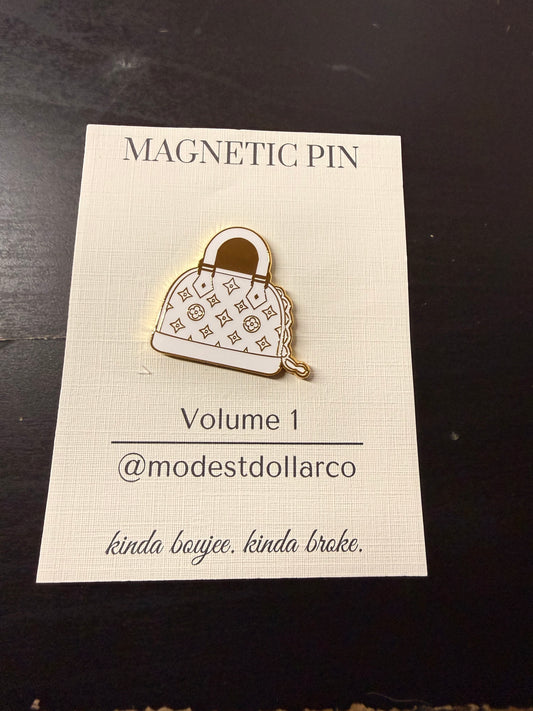 OOPSIE |Purse Magnetic Pin — Multiple Color Options