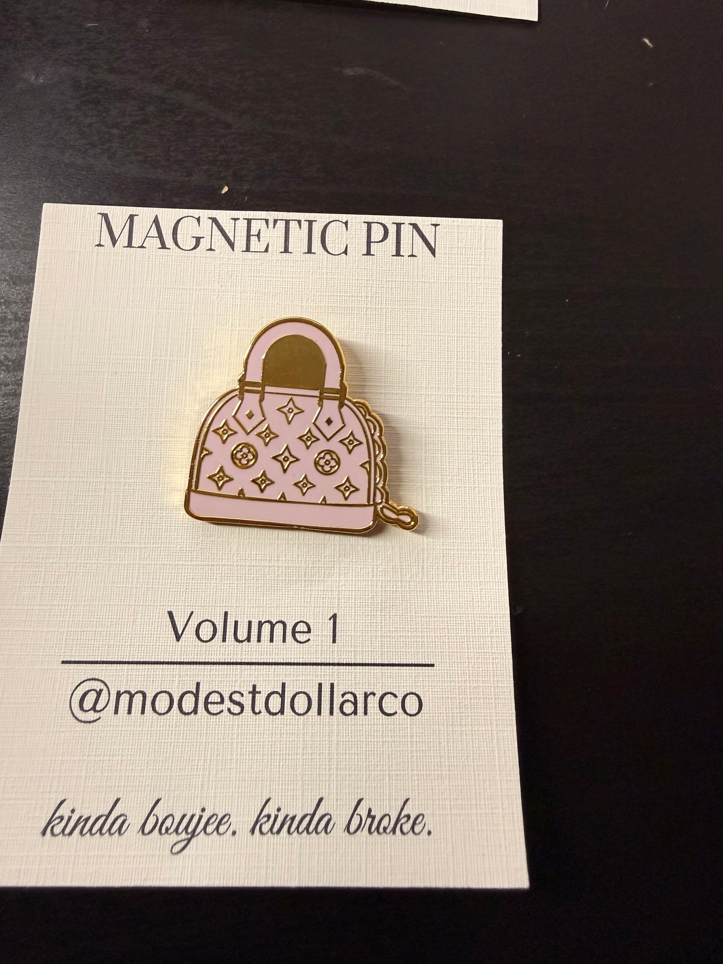OOPSIE |Purse Magnetic Pin — Multiple Color Options