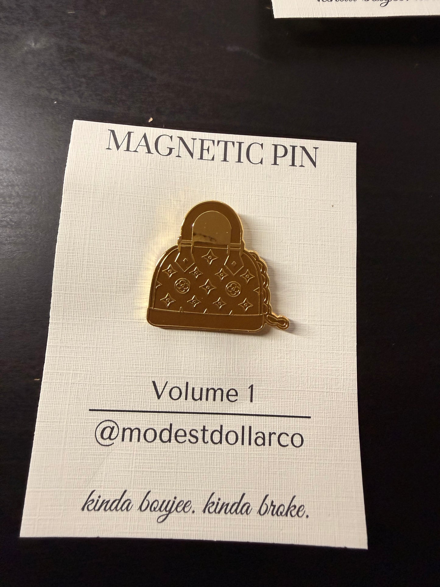 OOPSIE |Purse Magnetic Pin — Multiple Color Options