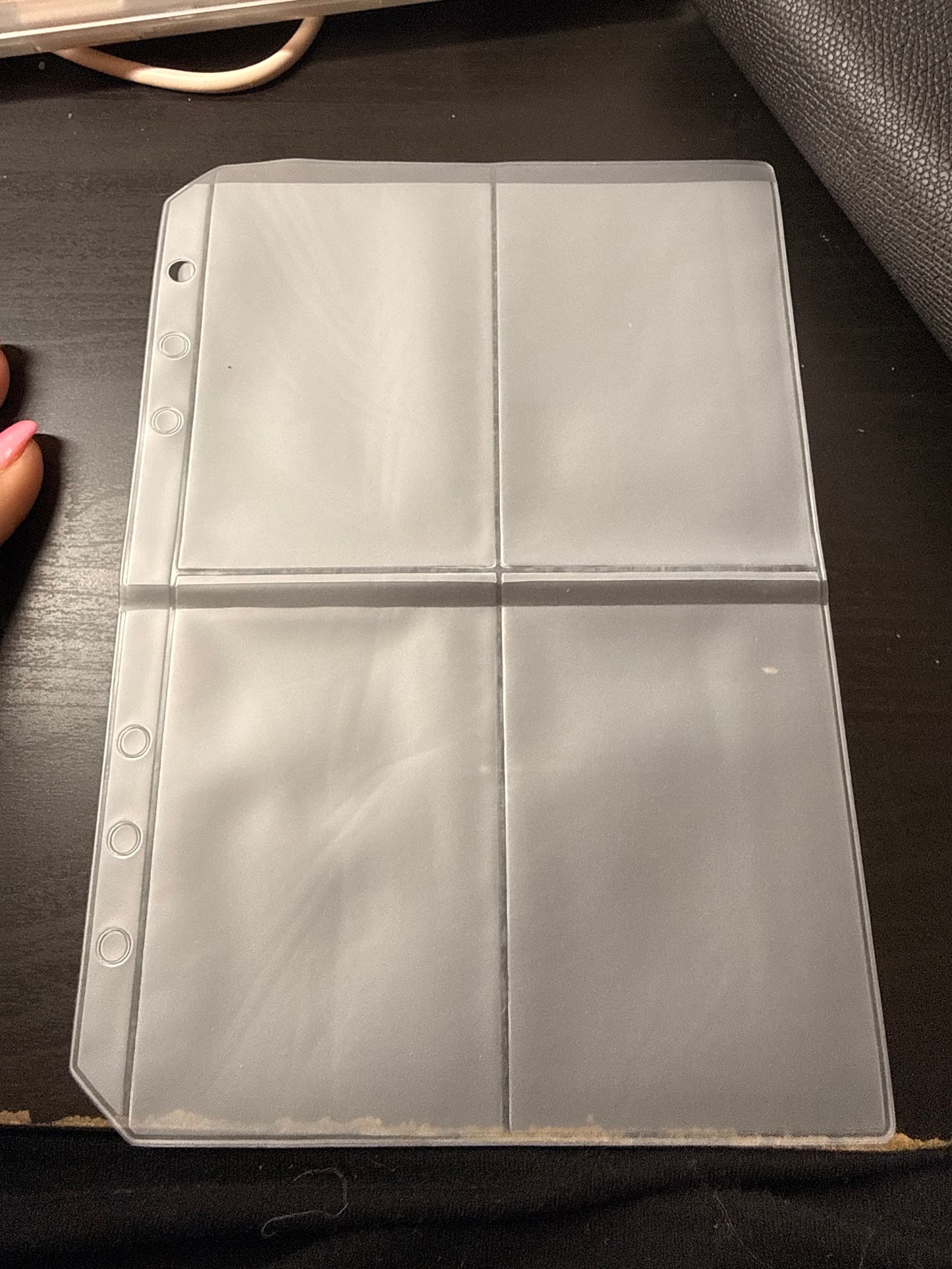 A5 - 4 Slot Card Holder PVC