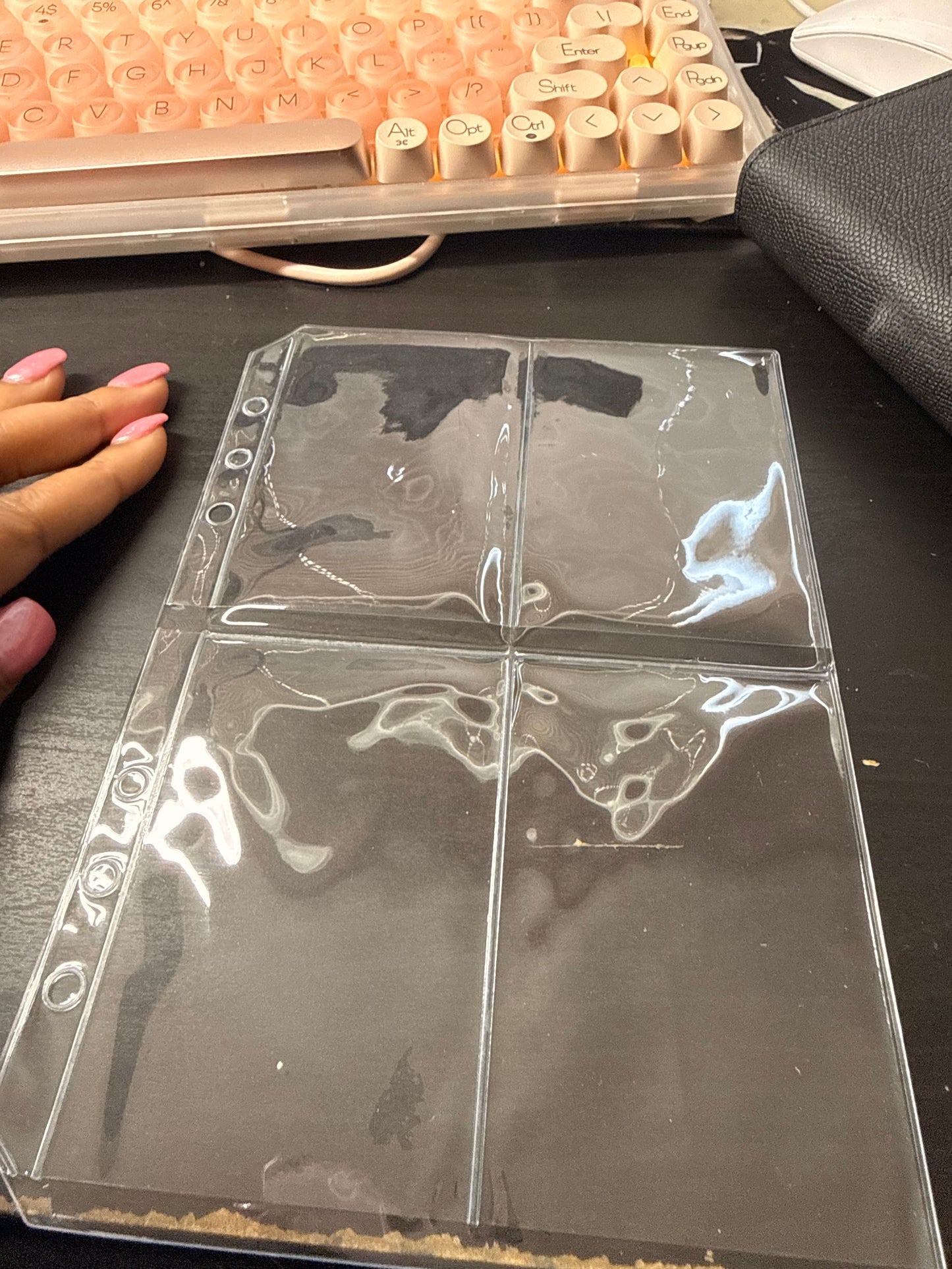 A5 - 4 Slot Card Holder PVC