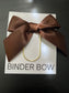 Binder Bow Collection – Satin, Waffle & Luxe Velvet | Multiple Colors