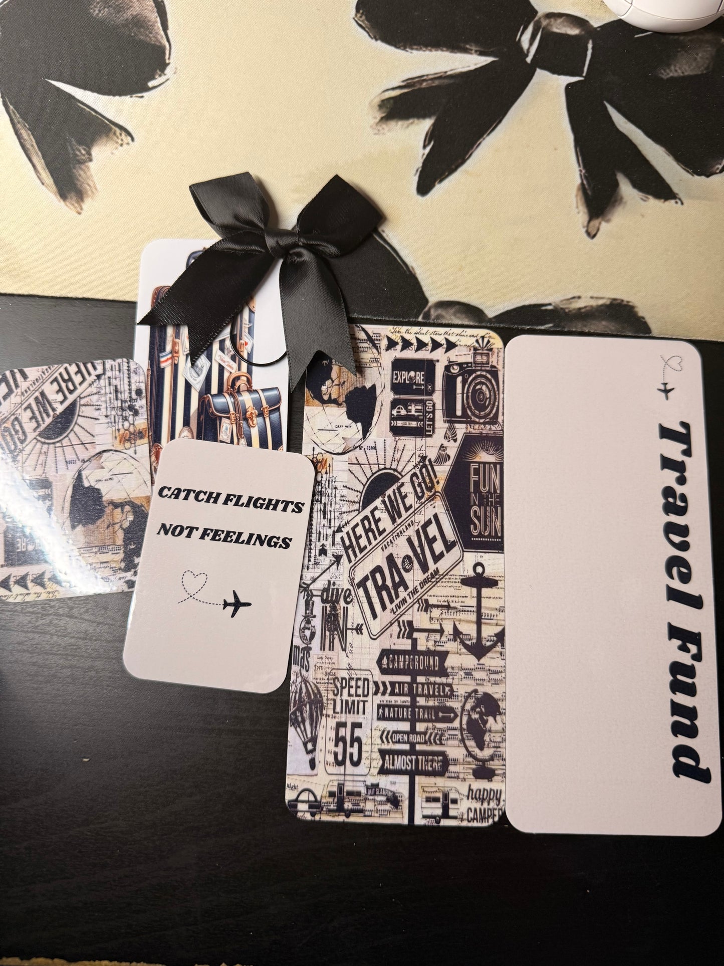 Travel Fund Savings Challenge | A6 Inserts or Complete Set
