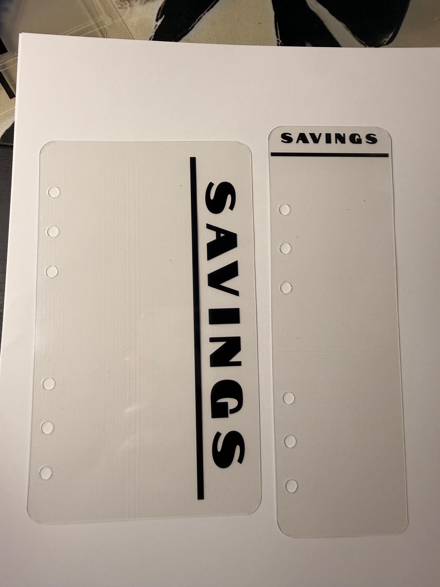 Transparent Dashboard Insert | Multiple Sizes