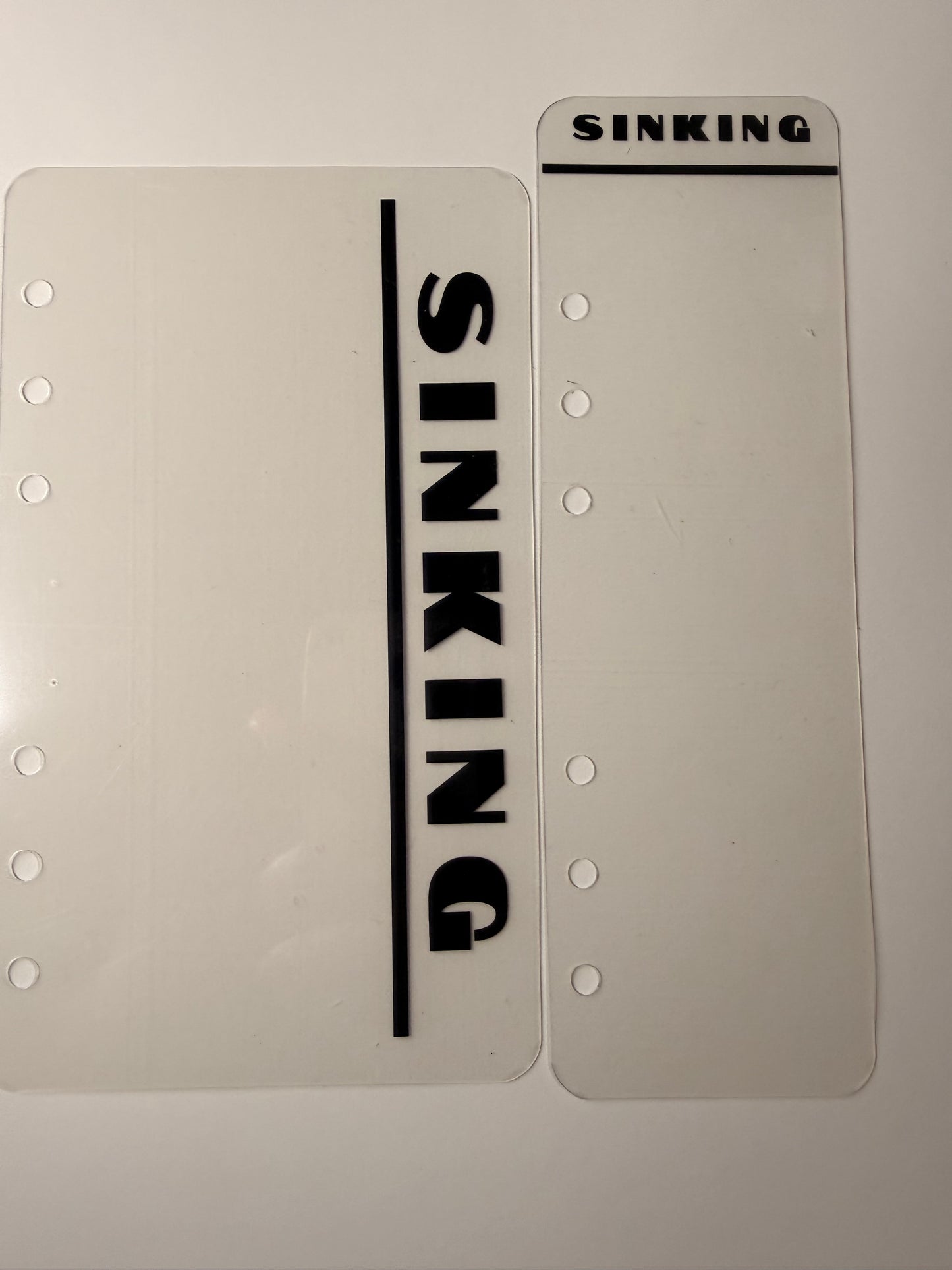 Transparent Dashboard Insert | Multiple Sizes