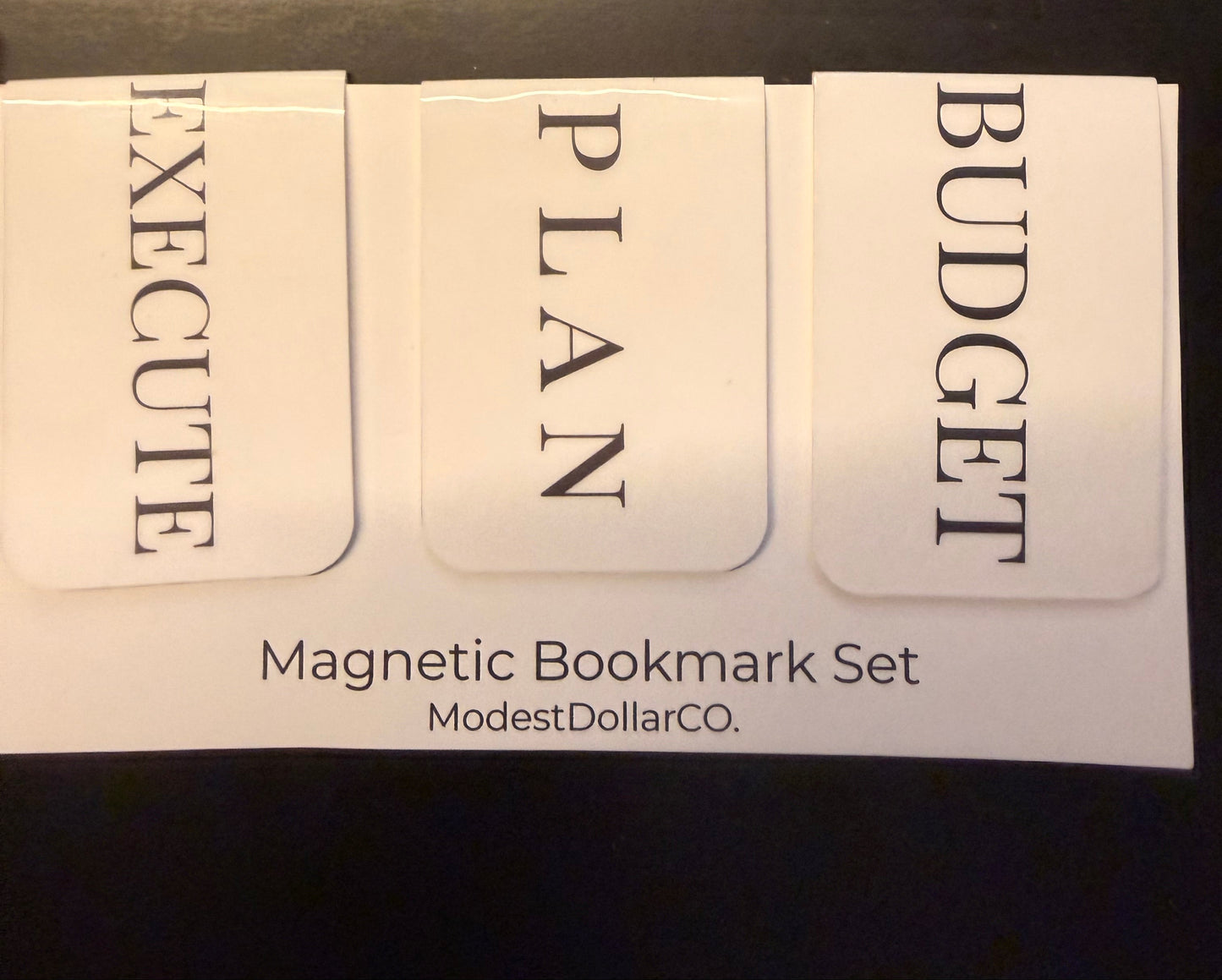 Budget Binder Magnetic Bookmarks | Set of 3