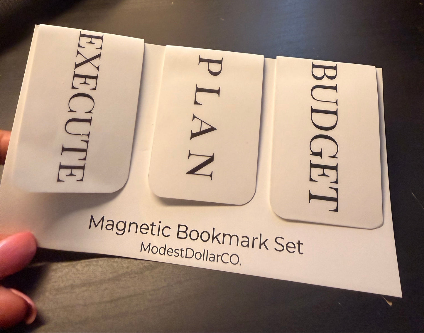 Budget Binder Magnetic Bookmarks | Set of 3