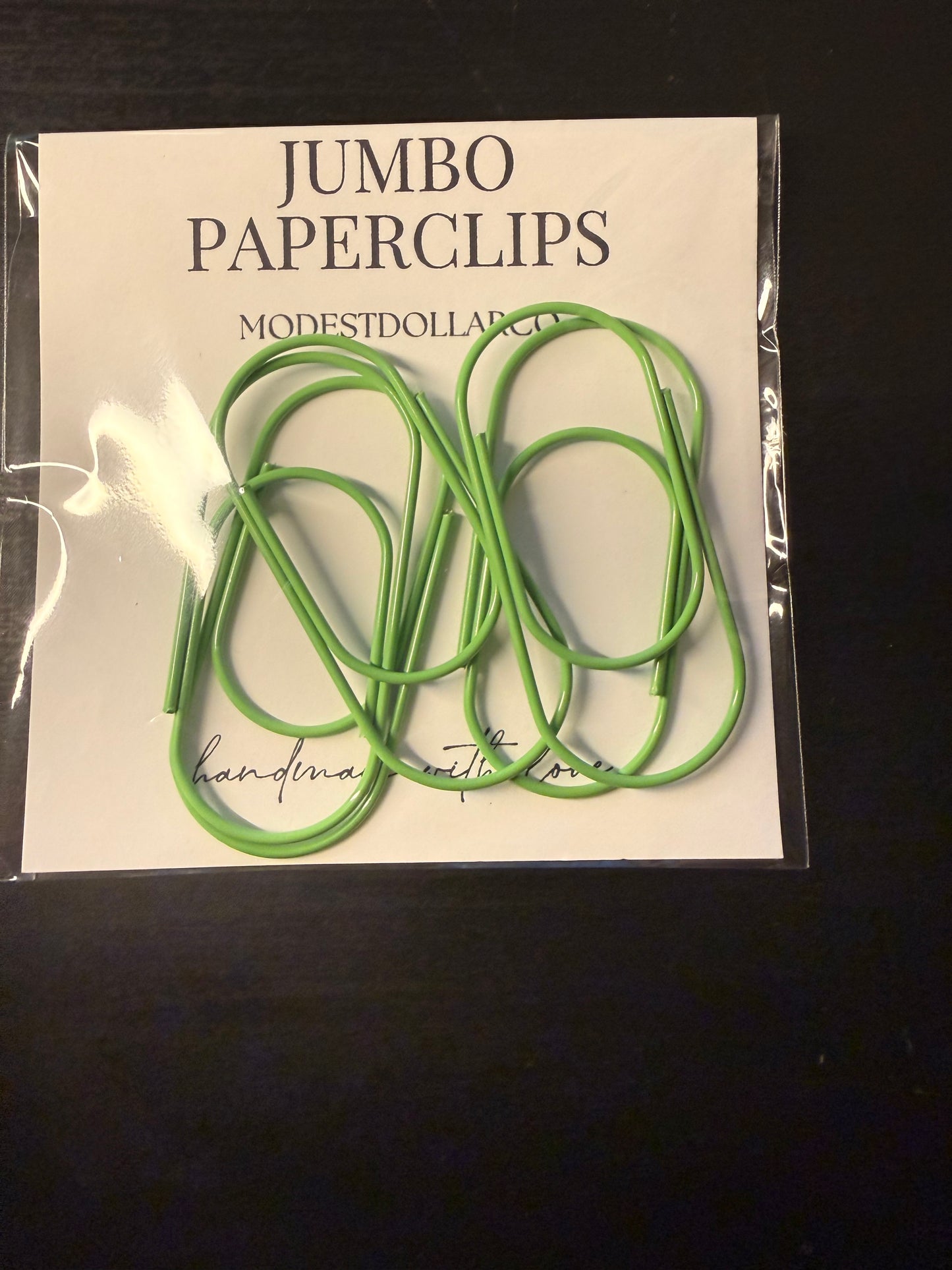 The Jumbo Paper Clip Set 5 Pack (Multiple Colors)