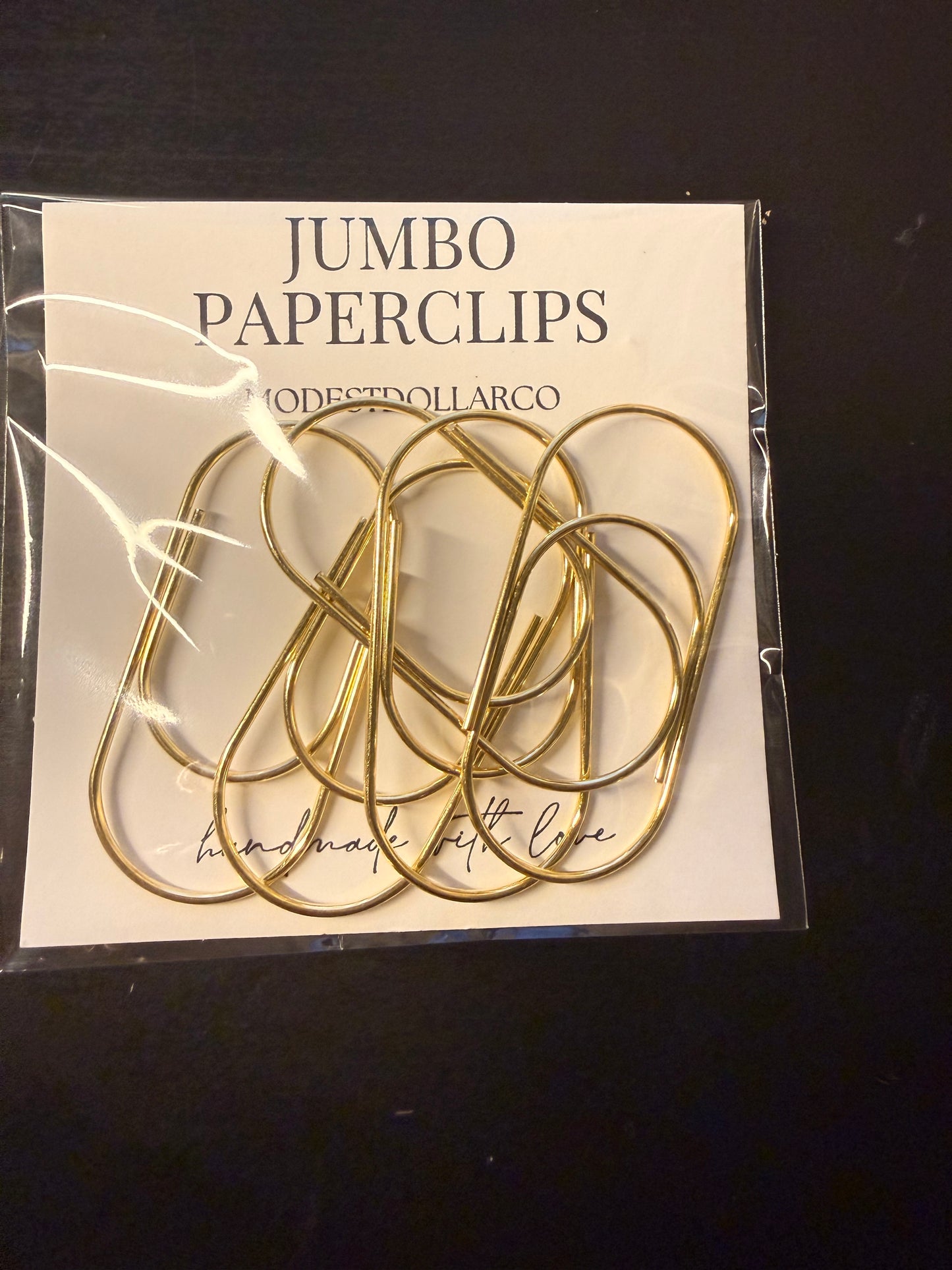 The Jumbo Paper Clip Set 5 Pack (Multiple Colors)