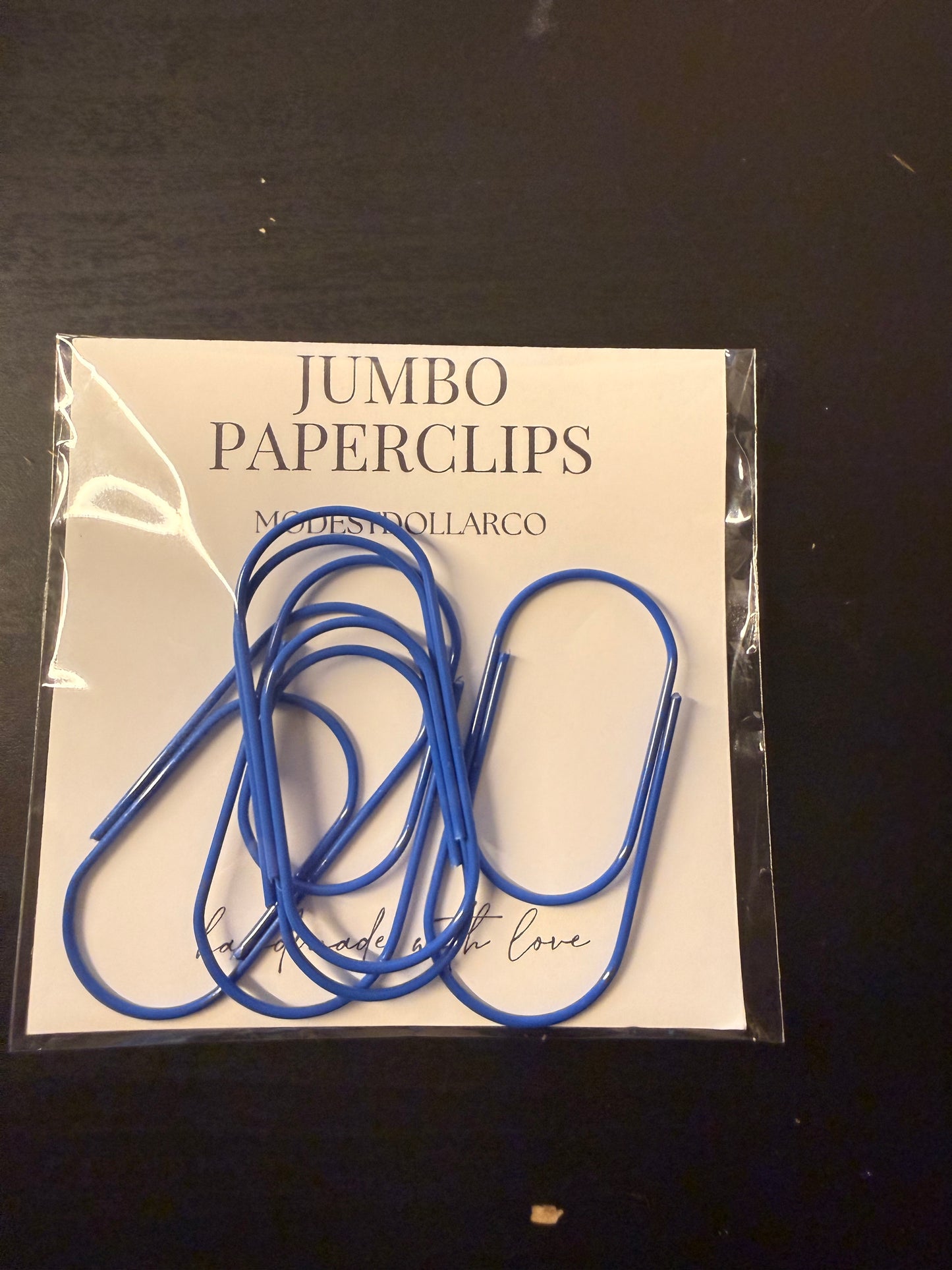The Jumbo Paper Clip Set 5 Pack (Multiple Colors)