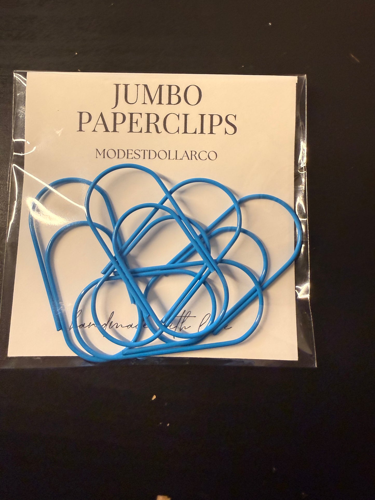 The Jumbo Paper Clip Set 5 Pack (Multiple Colors)