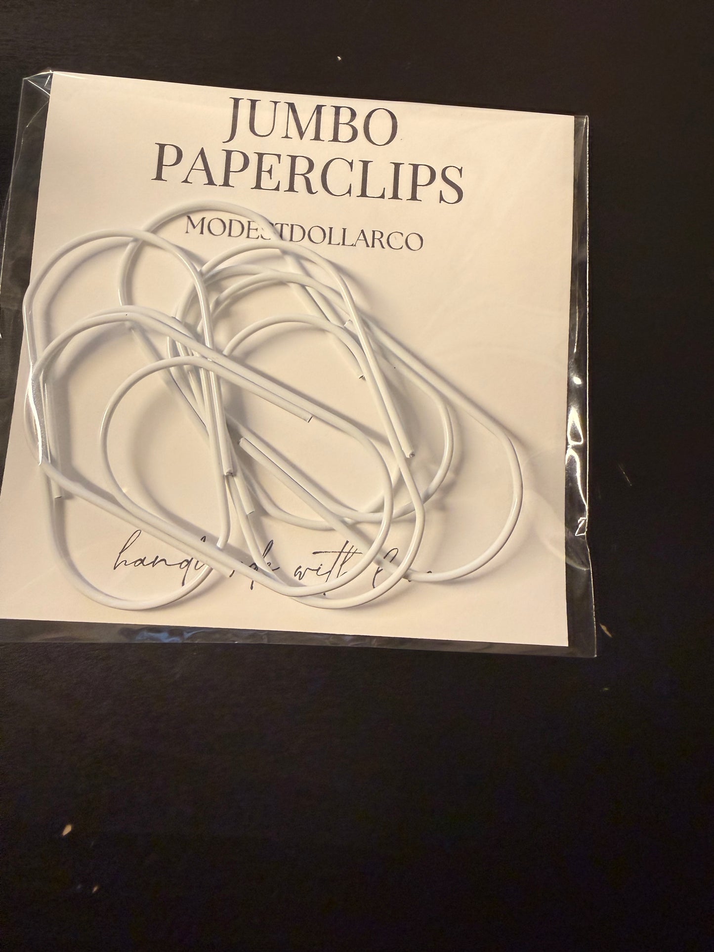 The Jumbo Paper Clip Set 5 Pack (Multiple Colors)