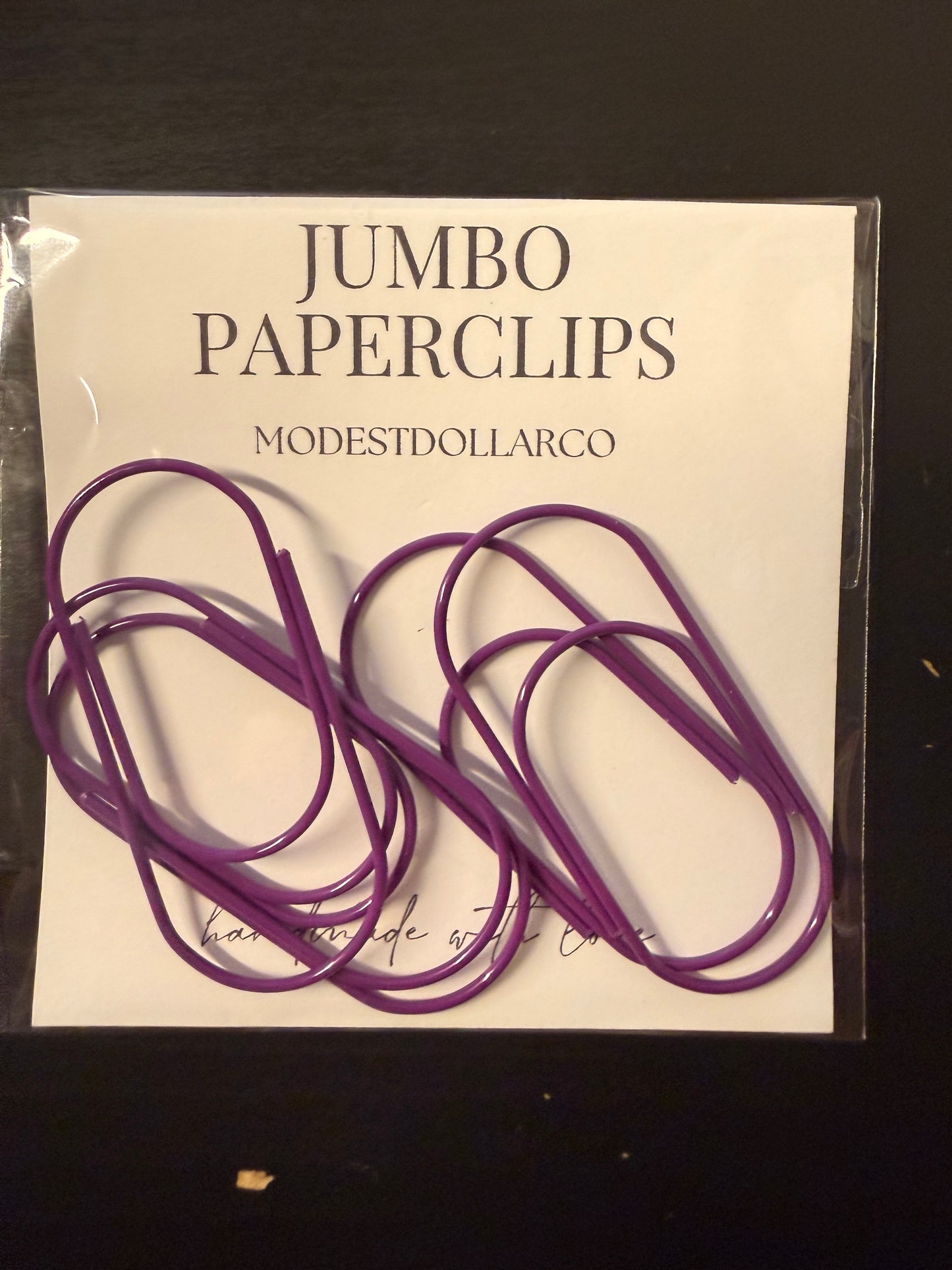 The Jumbo Paper Clip Set 5 Pack (Multiple Colors)