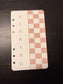 Checkered Budget Dashboard Insert | A6 Personal