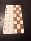 Checkered Budget Dashboard Insert | A6 Personal
