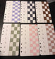 Checkered Budget Dashboard Insert | A6 Personal