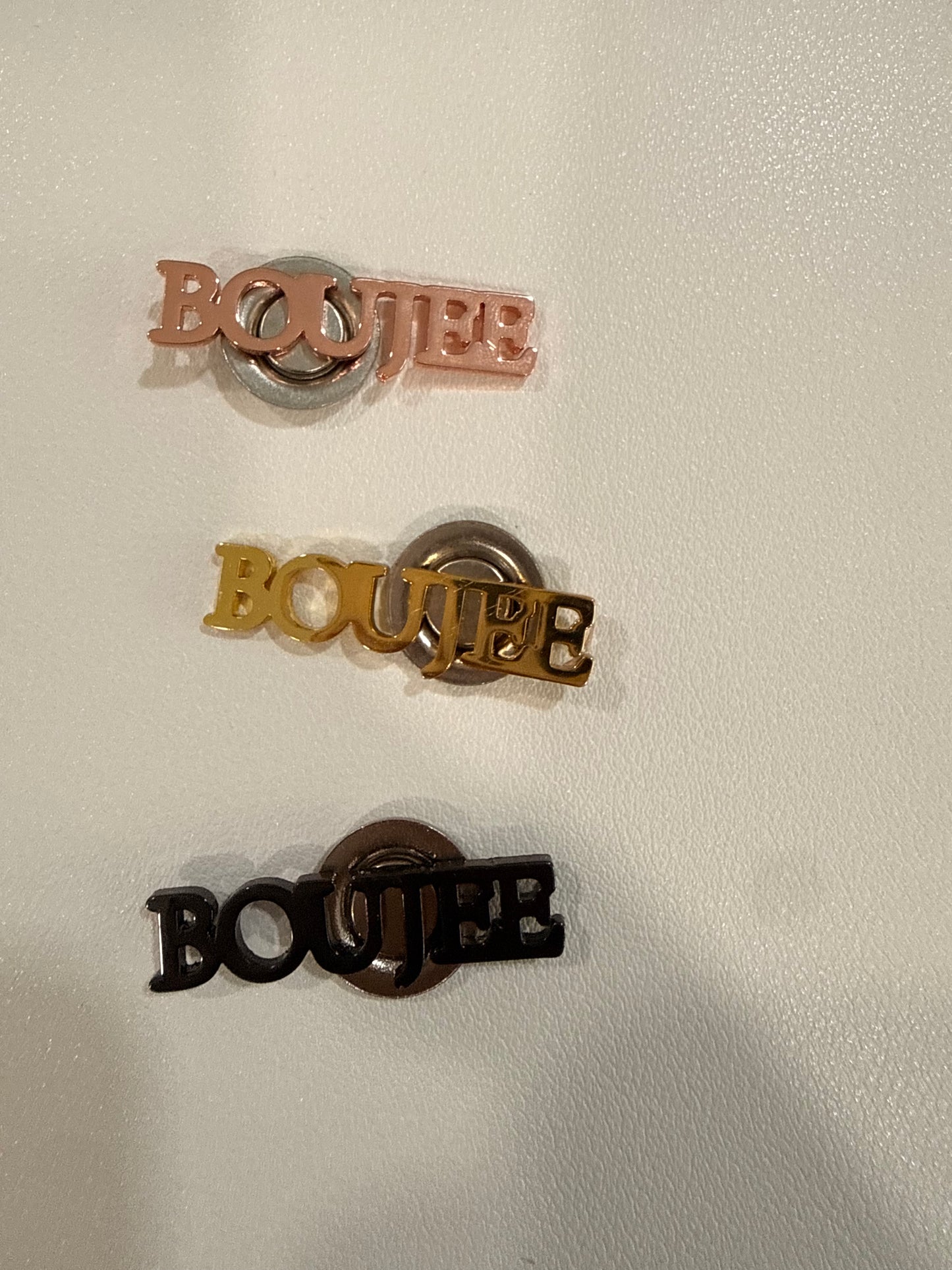 Boujee Classic Magnetic Pin — Color Options