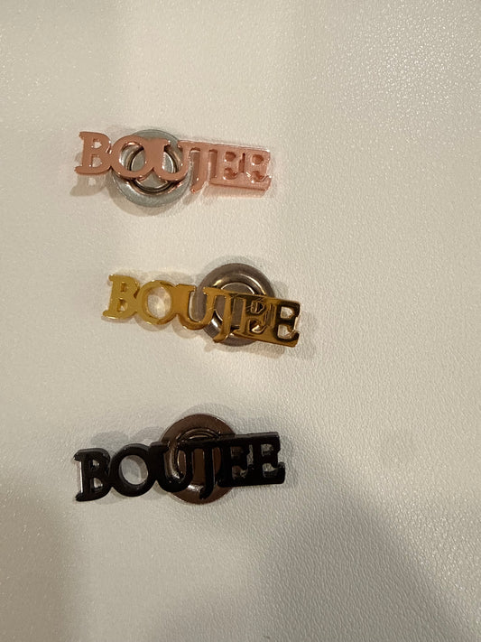 Boujee Classic Magnetic Pin — Color Options