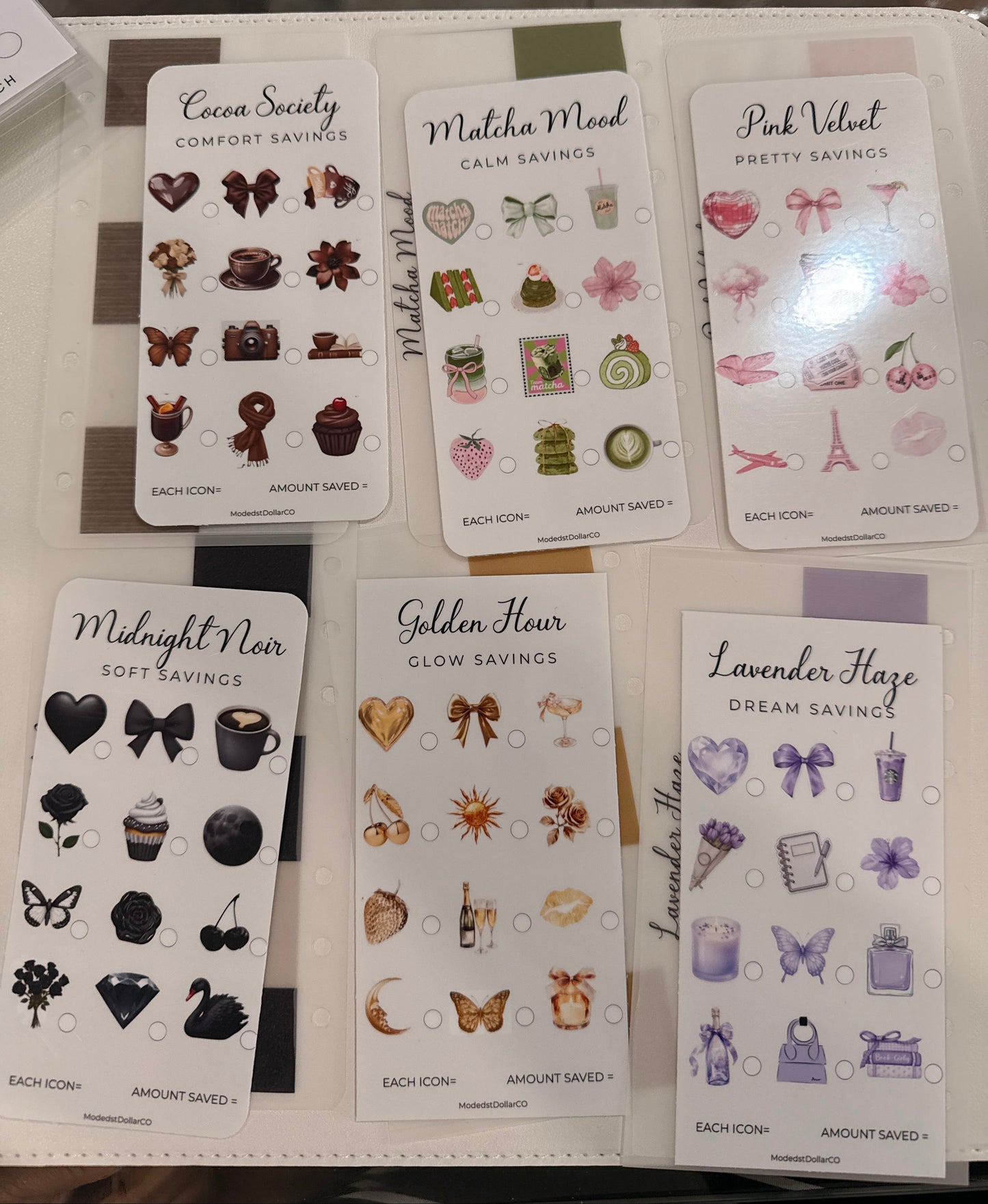 Color Duo Savings Challenge Set | individual Tracker or Duo