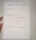 The Modest Desk™ A5 Budget & Planning Notepad Collection