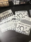 Abstract Matte Vellum Cash Envelopes -A7 Set of 8