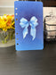 Bow Dashboard/Bookmark Duo- Blue
