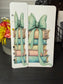 Bow Dashboard /Bookmark Duo- Green Books