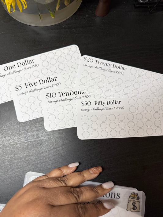 Denominations Savings Trackers