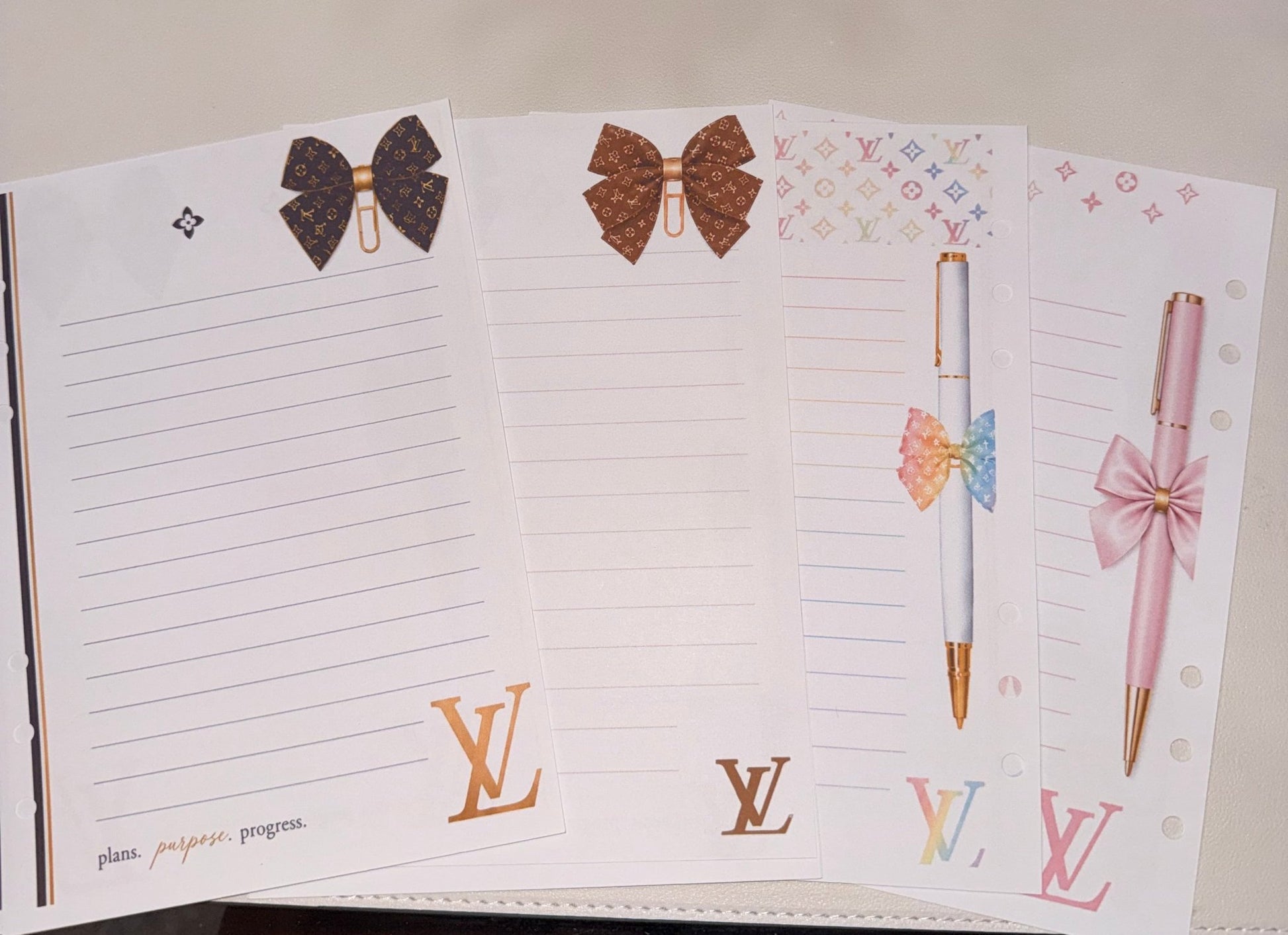 The LoVe Set Vol. 1 | Luxury-Inspired Note Paper - ModestDollarCo