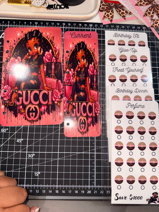 GiGi Betty Boop Savings Challenge Bundle | A6 Personal Size