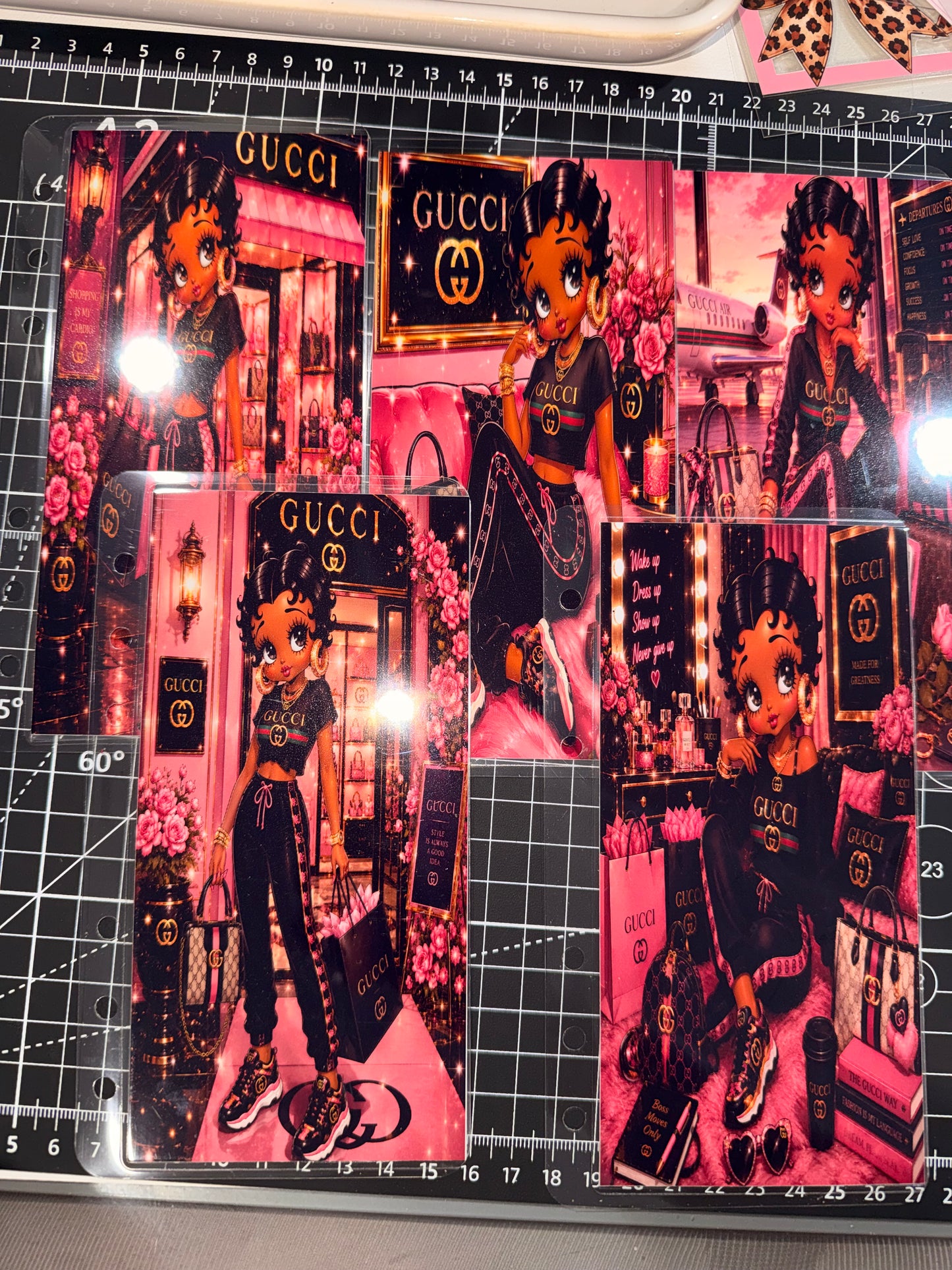 GiGi Betty Boop Cash Envelopes | Set of 5 | A6 Personal Size
