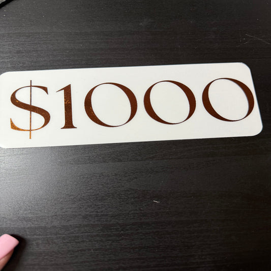 Cash Placeholder-Foil