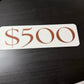 Cash Placeholder-Foil